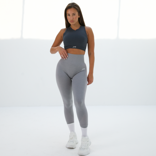 Seamless Scrunch Leggings - Grey