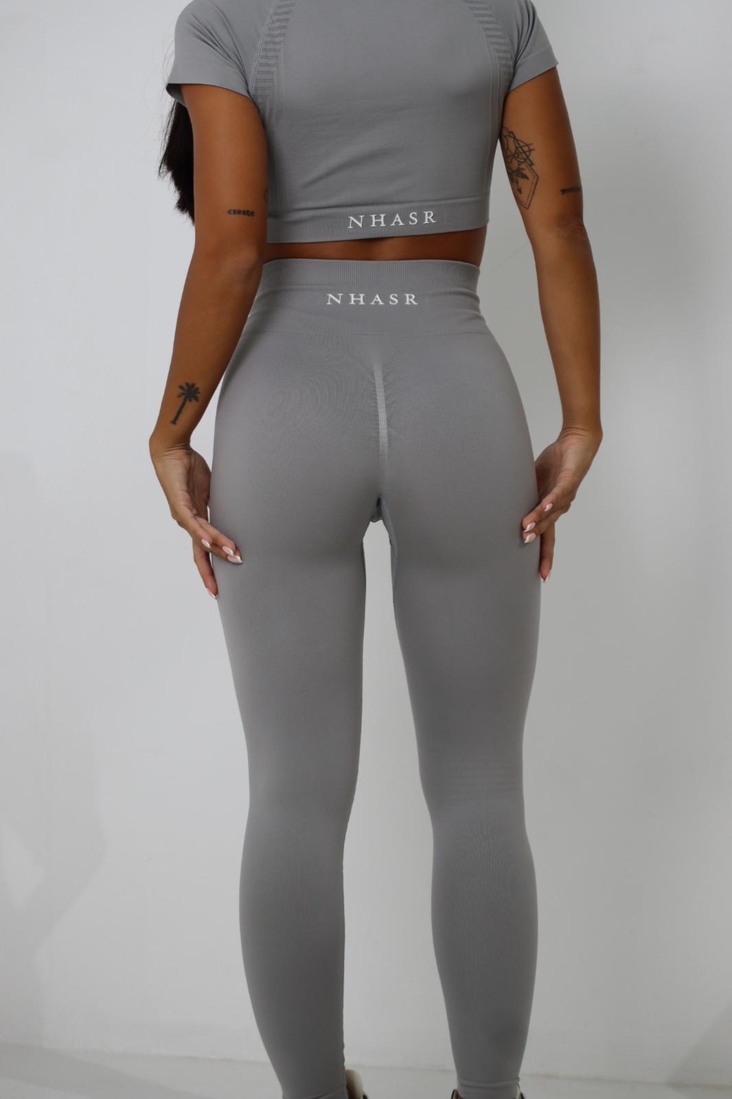 Seamless Scrunch Leggings - Grey